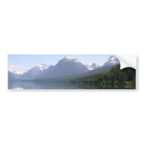 Lake McDonald Bumber Sticker bumper stickers by TenLakesRealty Lake McDonald Bumber Sticker bumper stickers