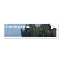 Lake Mcdonald In Glacier National Park Montana bumper stickers by lifesphere Lake Mcdonald In Glacier National Park Montana bumper stickers