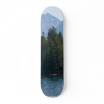 Lake Mcdonald In Glacier National Park Montana skateboards