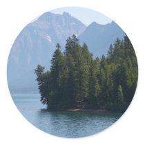 Lake Mcdonald In Glacier National Park Montana stickers
