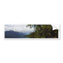 Lake Mcdonald Is The Largest Lake In Glacier Natio bumper stickers