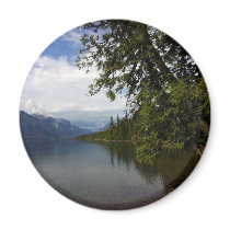 Lake Mcdonald Is The Largest Lake In Glacier Natio magnets by lifesphere Lake Mcdonald Is The Largest Lake In Glacier Natio magnets