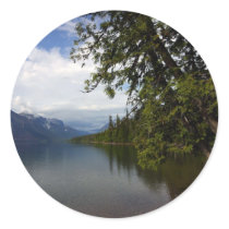Lake Mcdonald Is The Largest Lake In Glacier Natio stickers by lifesphere Lake Mcdonald Is The Largest Lake In Glacier Natio stickers