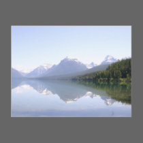 Lake McDonald Reflections postcards by TenLakesRealty Lake McDonald Reflections postcards
