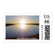 lake Meredith Sunset postage by Eck_Spahich lake Meredith Sunset postage