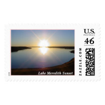 Lake Meredith Sunset postage by Eck_Spahich Lake Meredith Sunset postage