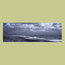 Lake Michigan Beach Bookmark business cards