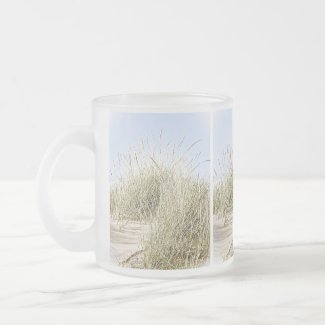 Lake Michigan Beach Grass Photo mug