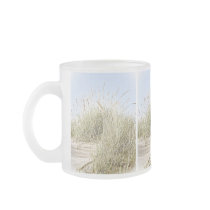 Lake Michigan Beach Grass Photo mugs