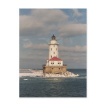 Lake Michigan Lighthouse postcards