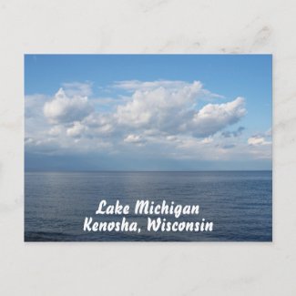 Lake Michigan Postcard postcard