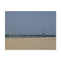 Lake Michigan Shores Beacon Light postcards
