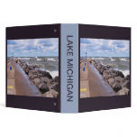 Lake Michigan Waves 3 Ring Binders