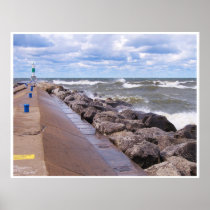 Lake Michigan Waves Posters