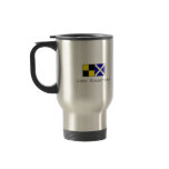 Lake Minnetonka Nautical Code Flag Travel Mug Lake Minnetonka Nautical Code Flag Travel Mug