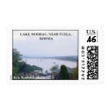 LAKE MODRAC, NEAR TUZLA, BOSNIA, Eck ... postage