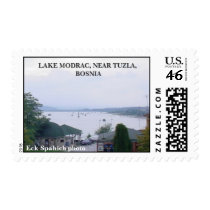 LAKE MODRAC, NEAR TUZLA, BOSNIA, Eck ... Postage