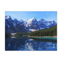 Lake Moraine Postcard by annaleeblysse Lake Moraine Postcard