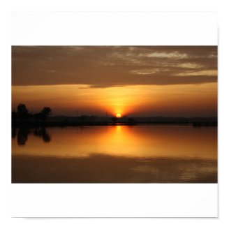 Lake Nong Khot Sunrise Print