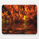 Lake of Fire mousepads by 3dartwork Lake of Fire mousepads