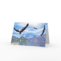 Lake of the Eagles cards by online_art Lake of the Eagles cards
