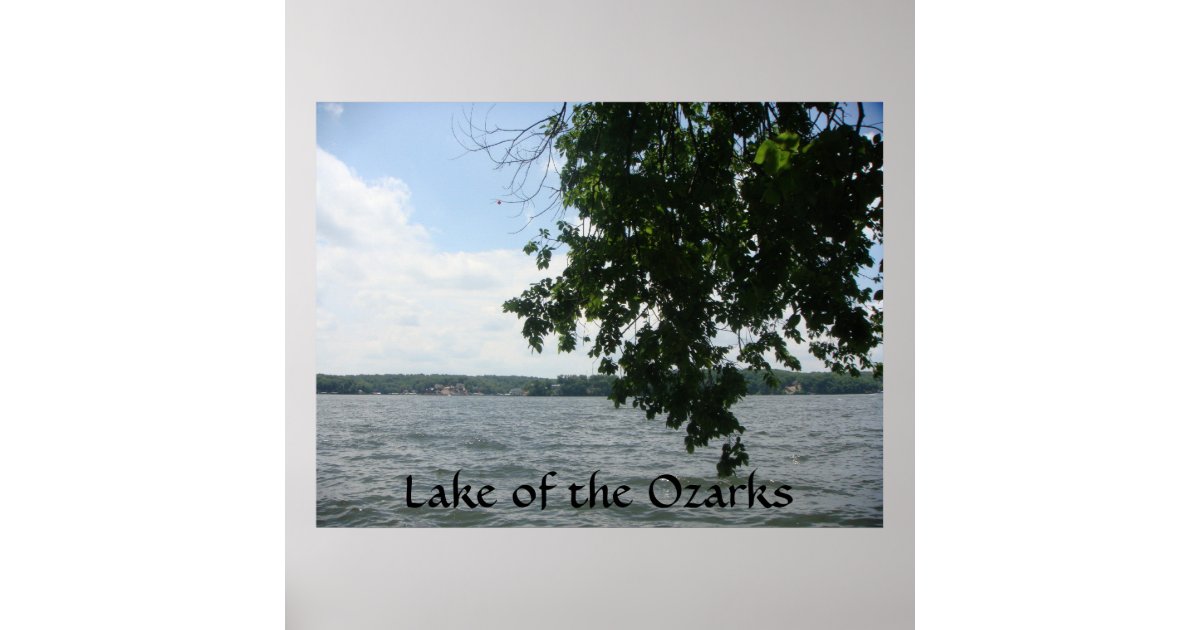 Lake Of The Ozarks Poster Zazzle 8982