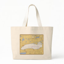 Lake Ontario Nautical Chart bags