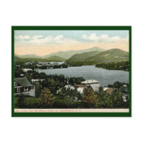 Lake Placid, Adirondacks, NY 1917 Vintage Postcard