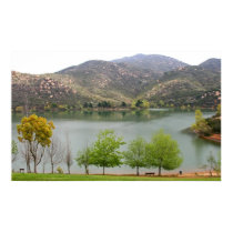 Lake Poway North Shore Poster, Print, etc by bwissinger Lake Poway North Shore Poster, Print, etc