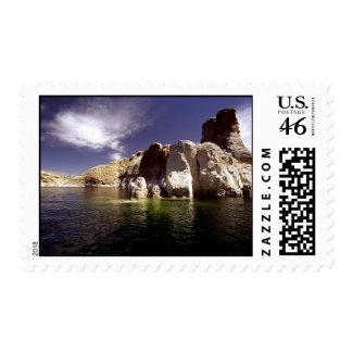 Lake Powell, Utah SLot Canyon stamp