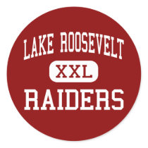Lake Roosevelt - Raiders - High - Coulee Dam stickers by customteamsportswear Lake Roosevelt - Raiders - High - Coulee Dam stickers