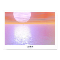Lake Sail posters by Tresko_Studios Lake Sail posters