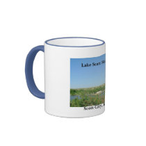 Lake Scott State Park Beach House mugs by wksimages Lake Scott State Park Beach House mugs