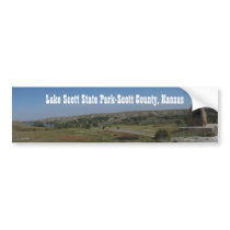 Lake Scott State Park bumper stickers by wksimages Lake Scott State Park bumper stickers