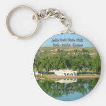 Lake Scott State Park Keychain