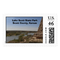 Lake Scott State ParkScott County, Kansas postage