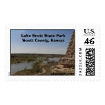 Lake Scott State ParkScott County, Kansas Stamp