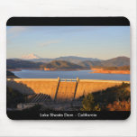 Lake Shasta Dam  at Sunset - California Mousepad