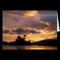 Lake sunrise cards