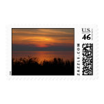 Lake Sunset postage