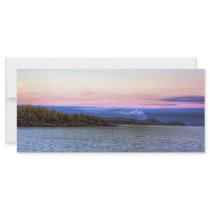 Lake Superior Evening Personalized Rack Card