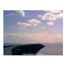 Lake Superior Minnesota Post Card