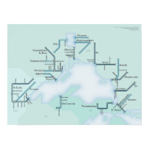 Lake Superior River Systems posters