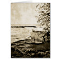 Lake Superior Shoreline Greeting Card
