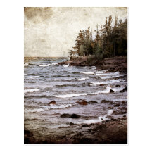 Lake Superior Waves Postcards