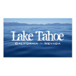 Lake Tahoe Business Card