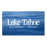 Lake Tahoe Business Card
