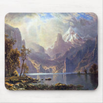 Lake Tahoe by Albert Bierstadt Mousepads