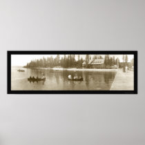 Lake Tahoe, CA Photo 1908 Print