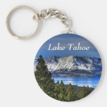 Lake Tahoe California Sunset Emerald Bay Keychain